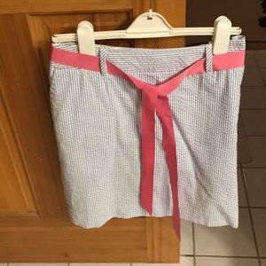 Lilly Pulitzer seersucker skirt-size 6